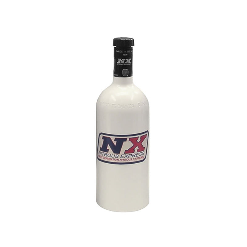 Nitrous Express 1lb Bottle w/Motorcycle Valve (3.2 Dia x 9.83 Tall) 11010