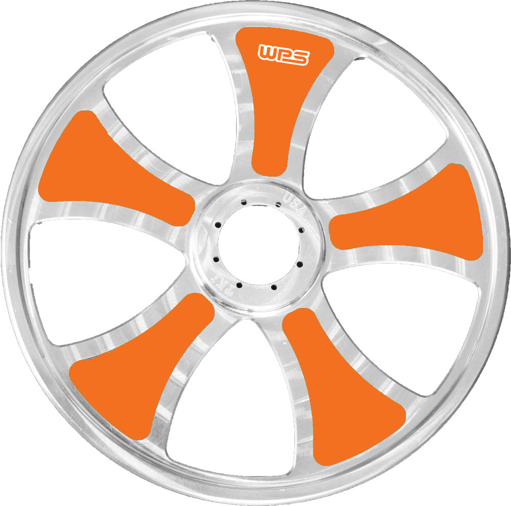 TKI Limited Billet Wheel Inserts Orange 8" 10/Pk TKI-OI08