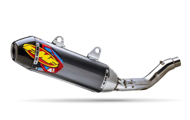 FMF Racing SS Aluminum Factory 4.1 RCT Muffler Carbon Cap 044453