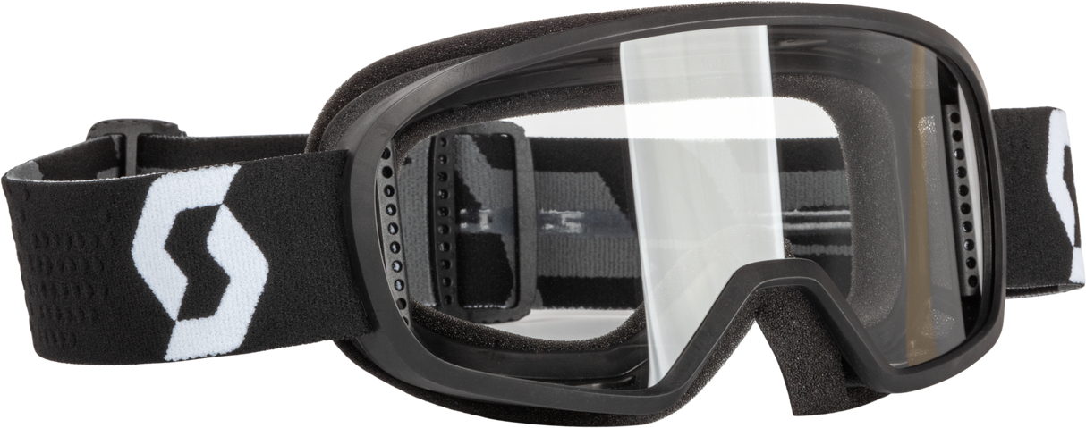 SCOTT Youth Buzz Mx Goggle Black/Grey W/Clear 272838-1001043