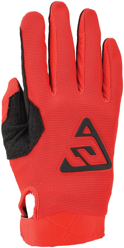 Answer 25 Peak Gloves Black/Red - Large 442779