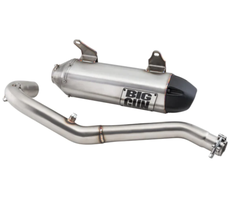 Big Gun 15-23 Honda RINCON 680 EXO Stainless Slip On Exhaust 14-1682