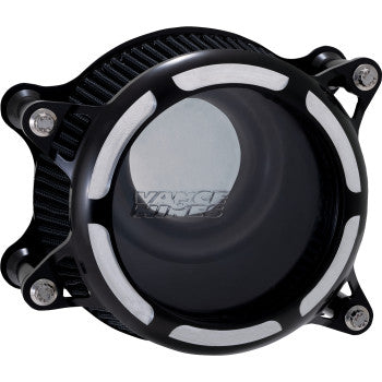 VANCE & HINES VO2 Insight Air Cleaner - XL - Black Contrast 41091