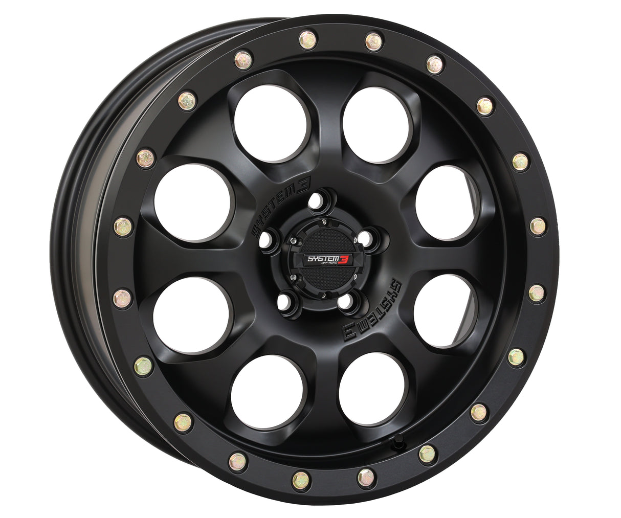 SYSTEM 3 Sb7 Bl Wheel 18x7 4+3 (+20mm) 4/137 Matte Black 18S3-7537