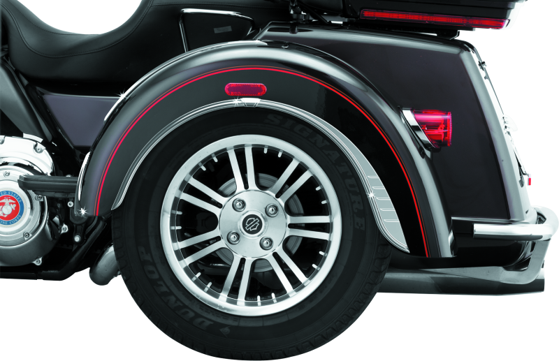 Kuryakyn Rear Fender Flares For Trikes Chrome 7214