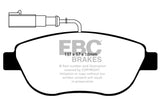 EBC 12+ Fiat 500 1.4 Turbo Abarth Redstuff Front Brake Pads DP31383C