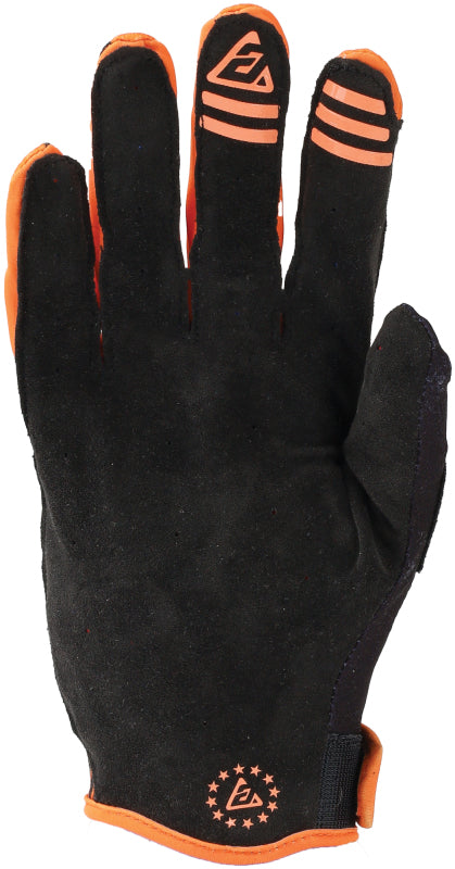 Answer 25 Ascent Prix Gloves Hyper Orange/Black Youth - Medium 442863