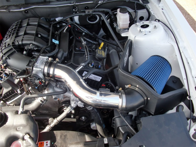 aFe MagnumFORCE Intakes Stage-2 P5R AIS PDS Ford Mustang 11-12 V6-3.7L (pol) 54-12102-P