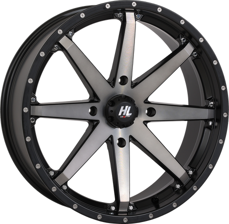 HIGH LIFTER Wheel - HL10 - Front/Rear - Matte Black/Smoke - 20x7 - 4/137 - 4+3 (+10 mm) 20HL10-1637