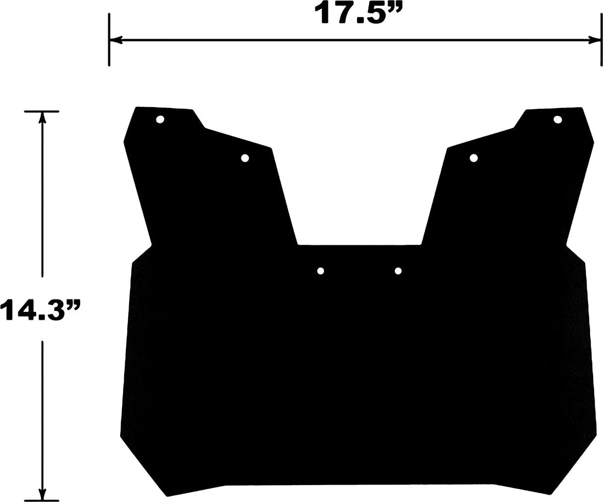 PDPSnowflap  Polaris Axys Switchback Trail 2015+SF-AXSB15PB