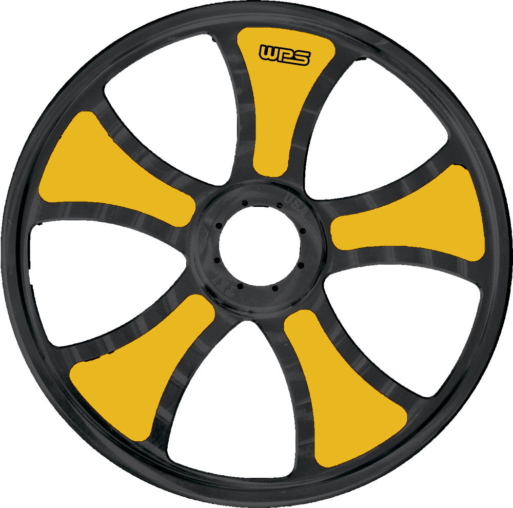 TKI Limited Billet Wheel Inserts Yellow 8" 10/Pk TKI-YI08