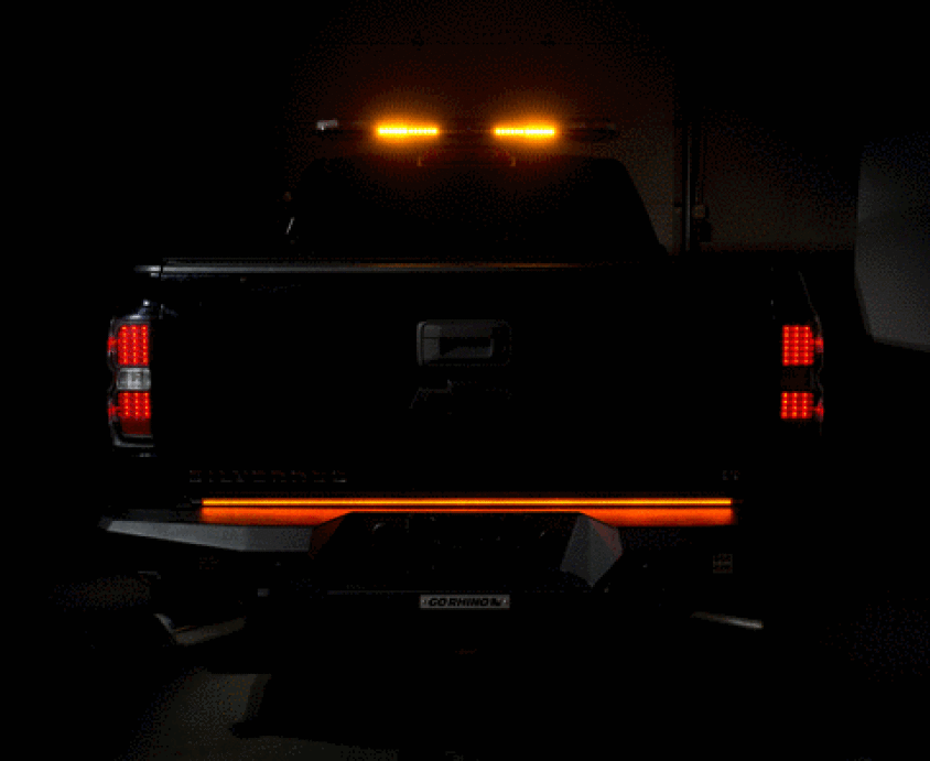 Putco 48in Work Blade LED Light Bar in Amber/White 93009-48