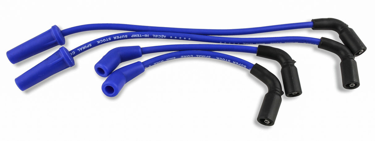 ACCEL 8mm Wires Softail `18-Up Blue 171117-B