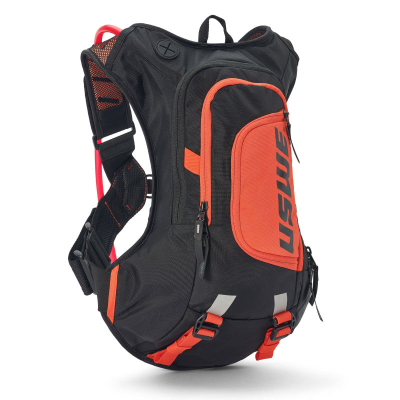 USWE Moto Hydro Hydration Pack 12L - Black/Factory Orange 2123438