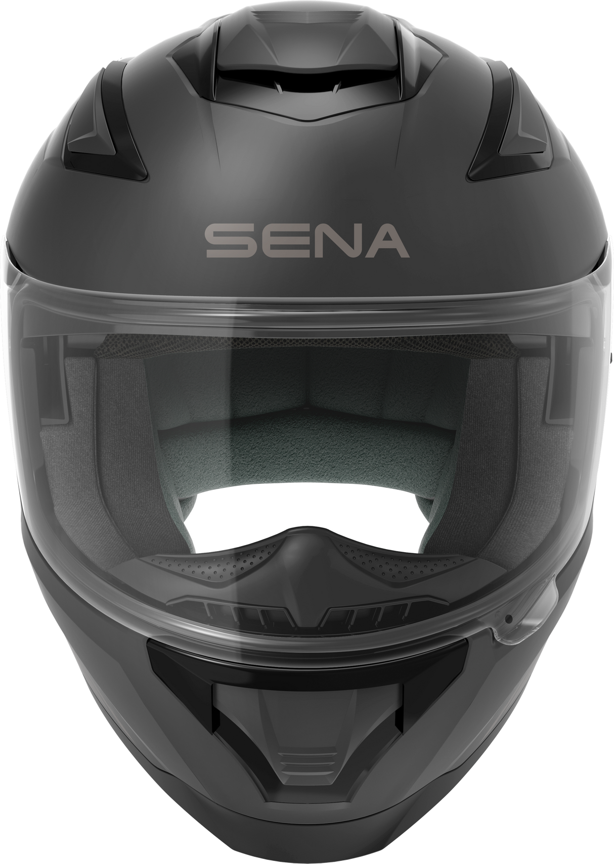 SENA Stryker Full Face Helmet With Mesh Intercom Matte Black 2x STRYKER-MBXXL1