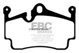 EBC 04-08 Porsche Boxster (Cast Iron Rotors only) 2.7 Yellowstuff Rear Brake Pads DP41920R