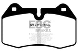 EBC 94-99 BMW M5 3.8 (E34) Redstuff Front Brake Pads DP31032C