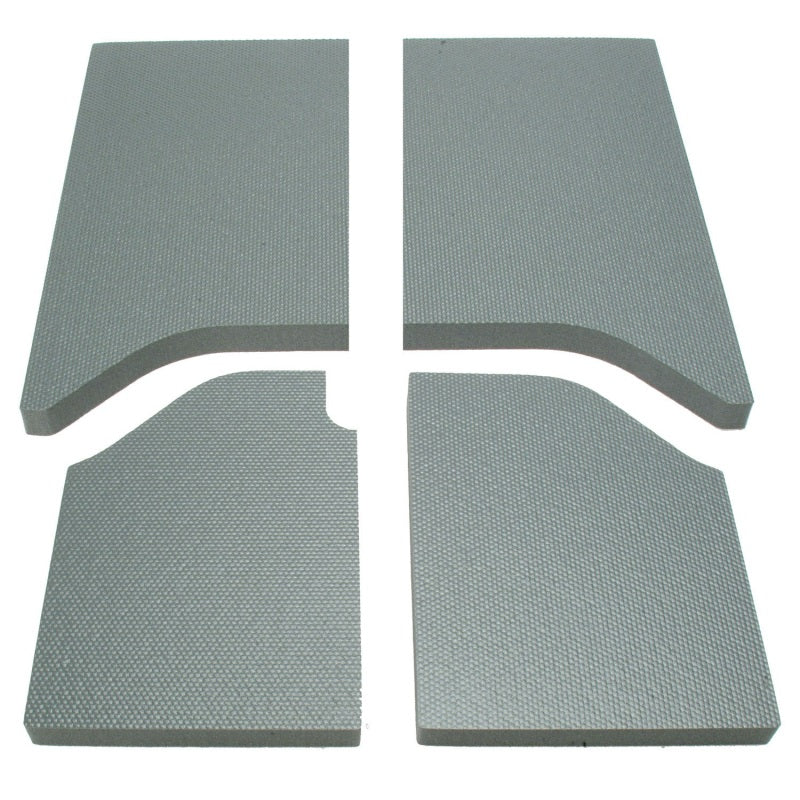 DEI 11-18 Jeep Wrangler JK 2-Door Boom Mat Headliner - 4 Piece - Gray