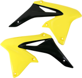 ACERBIS Radiator Shrouds - Yellow/Black 2171911017