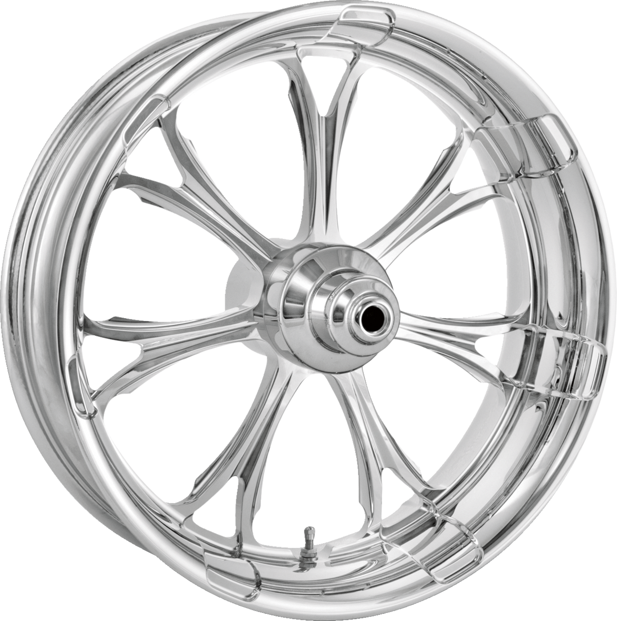 PERFORMANCE MACHINE (PM) Wheel - Paramount - Rear/Single Disc - No ABS - Chrome - 18"x5.50" - '09+ FLT 12707814RPARCH