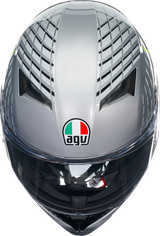 AGV K3 Helmet - Fortify - Gray/Black/Yellow Fluo - Small 2118381004011S