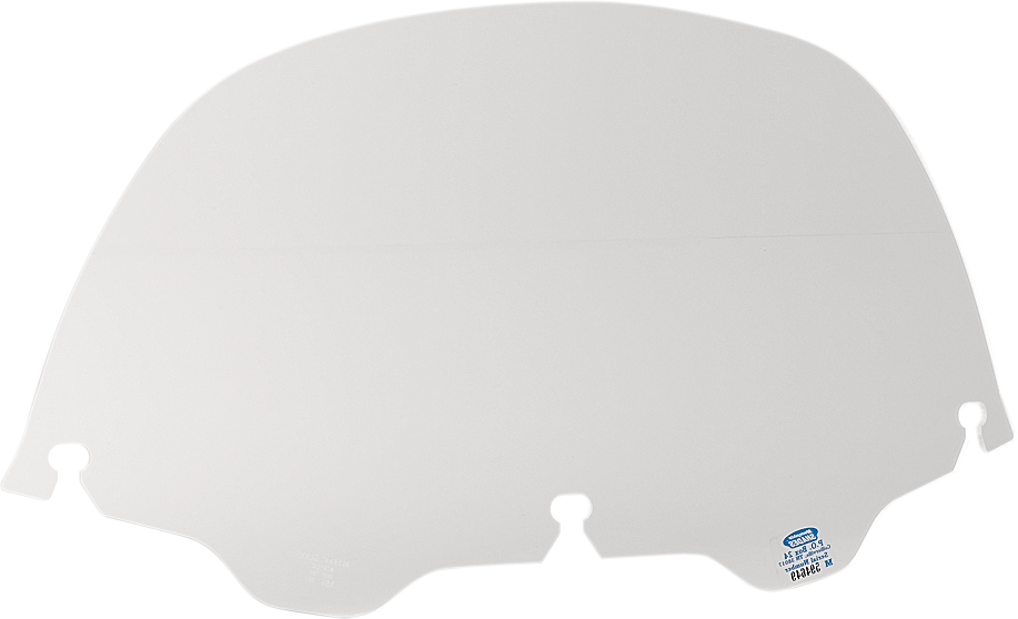 MEMPHIS SHADES Windshield - 9" - Clear - FLHT '96-'13 MEP8110