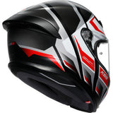 AGV K6 S Helmet - Karve - Matte Black/White/Red - Medium 2118395002-025-M