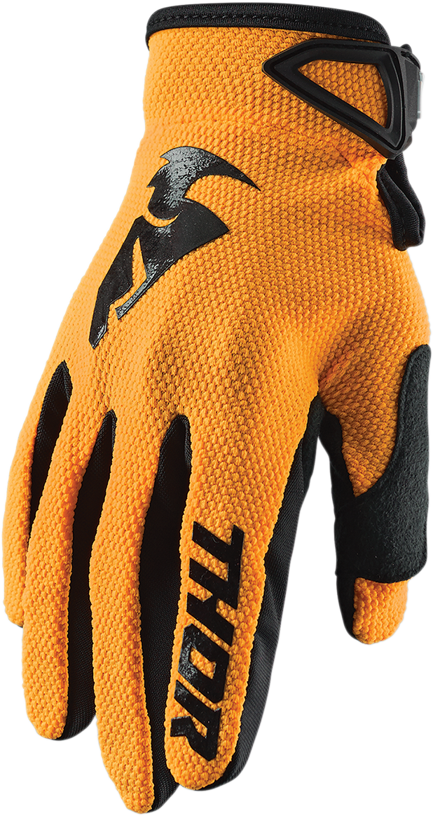 THOR Sector Gloves - Orange/Black - XL 3330-5869