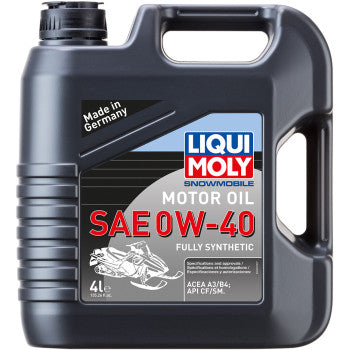 LIQUI MOLY Snowmobile Synthetic Oil - 0W-40 - 4L 20150