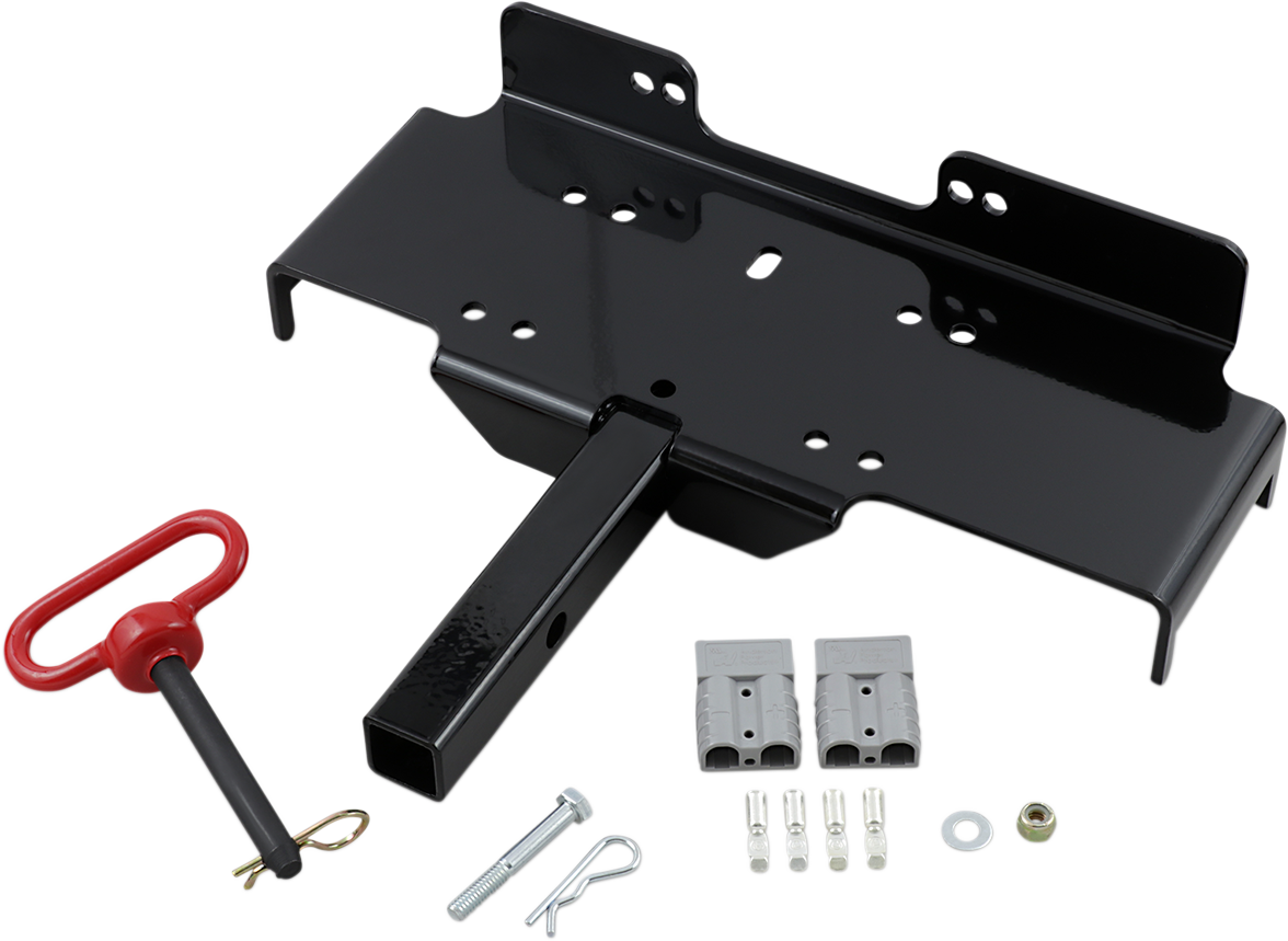 MOOSE UTILITY Universal Winch Mount Receiver - 1-1/4" AM-5855