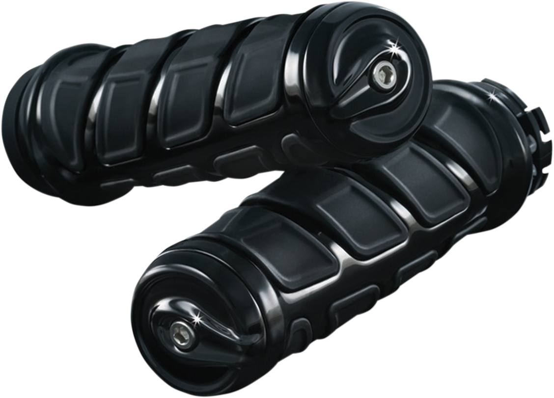 KURYAKYN Grips - Kinetic™ - Gloss Black 6351