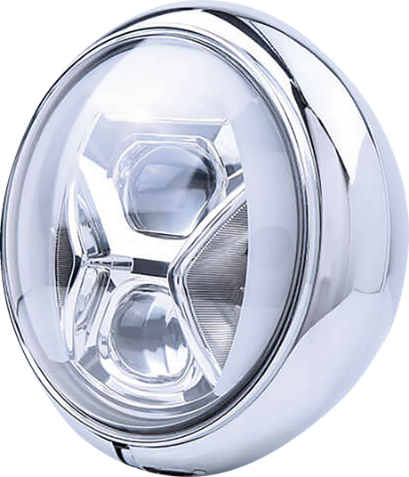 HIGHSIDER Adaptive Headlight with Housing - 7" - Chrome 223-240