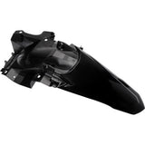 UFO MX Rear Fender - Black YZ/ 250 450F 2023-2024 YA04890#001