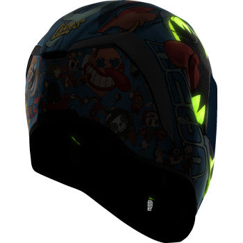 ICON Airform™ Helmet - 9 Lives - Blue - Small 0101-17384