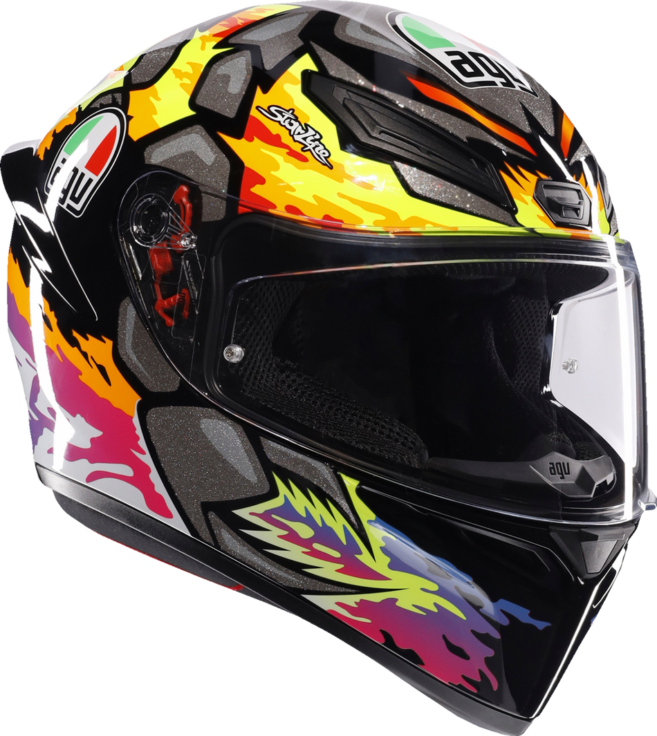 AGV K1 S Helmet - Bezzecchi 2023 - Small 2118394003-039-S