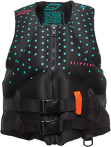 SLIPPERY Women's Surge Neo Vest - Black/Mint - Medium 142414-70083021