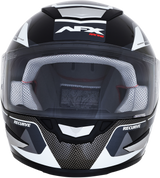 AFX FX-99 Helmet - Recurve - Black/White - Large 0101-11118