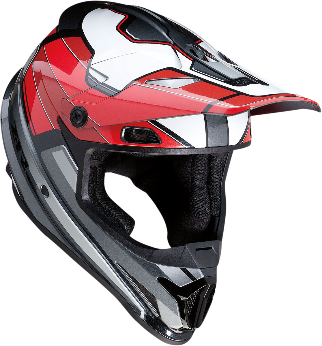 Z1R Rise Helmet - MC - Red/Gray - Small 0110-7209