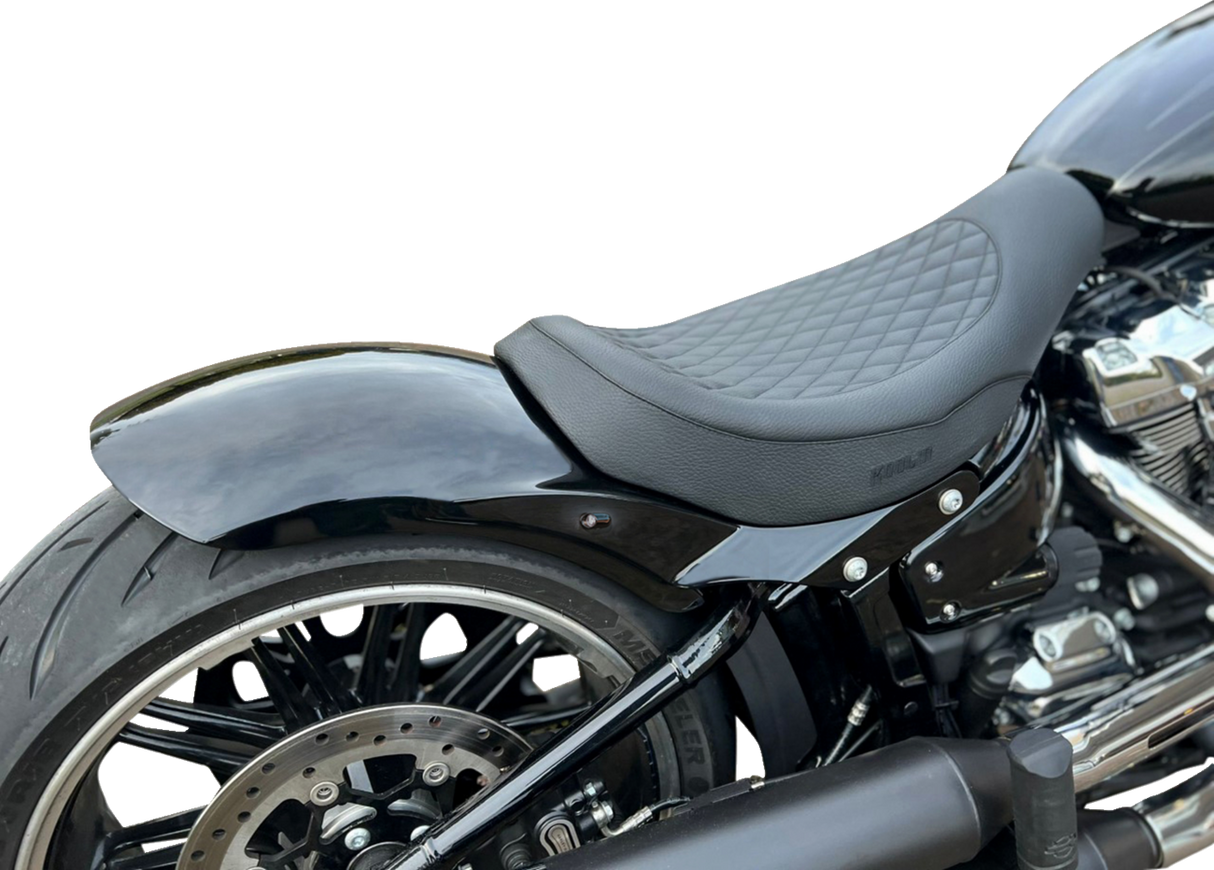 KODLIN MOTORCYCLE Seat - Solo - Black - M8 K59662-S