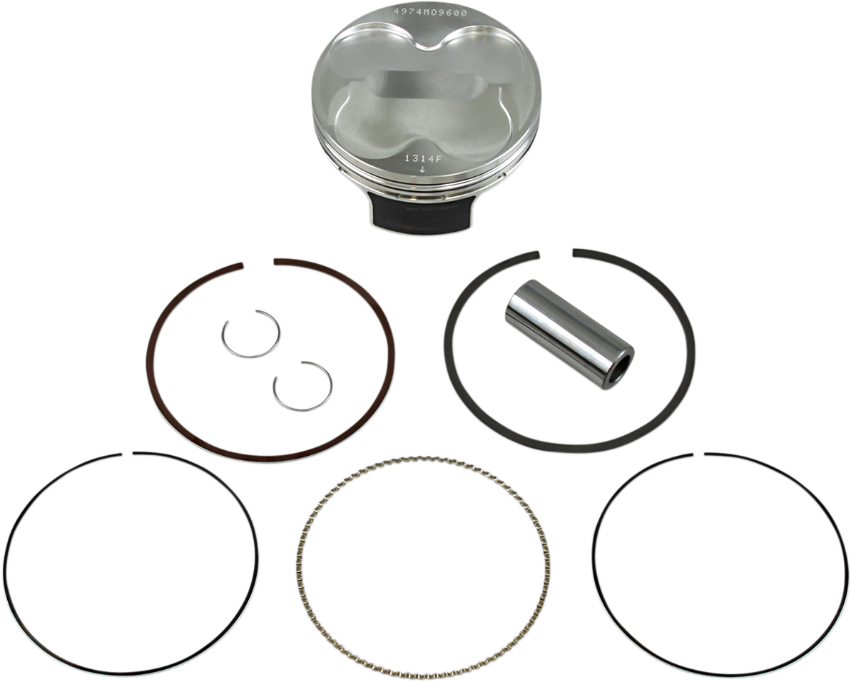 WISECO Piston Kit - Standard High-Performance 4974M09600