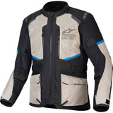 ALPINESTARS Andes Air Drystar® Jacket - Black/Laurel Gray/Bright Blue - 2XL 3207924-1479-2XL