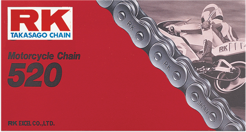 RK M520 - Standard Chain - 106 Links M520-106