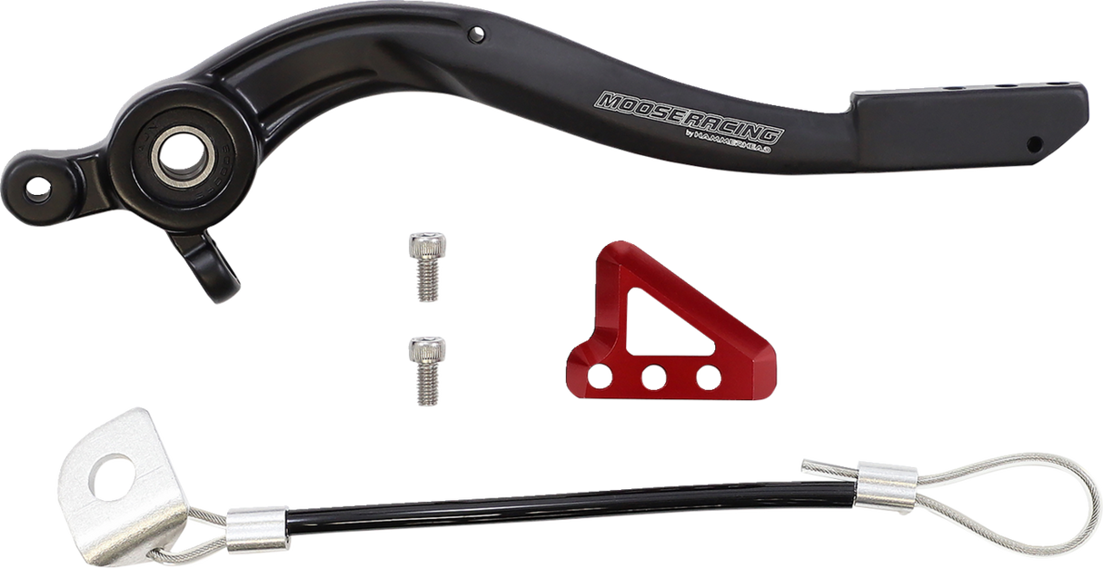 MOOSE RACING Brake Pedal - Red - Gas Gas 82-0665-21-10