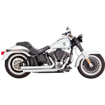 VANCE & HINES Big Shots Staggered Exhaust System - Chrome 17959