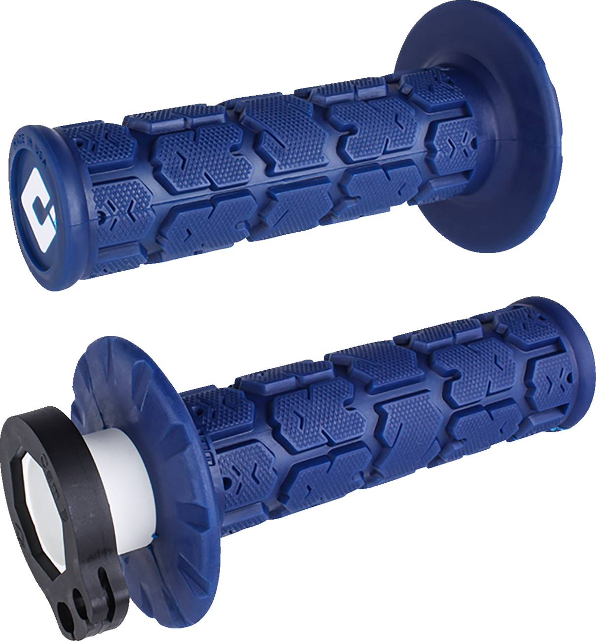 ODI Grips - Rogue - MX - Lock-On - Dark Blue H36RGDU