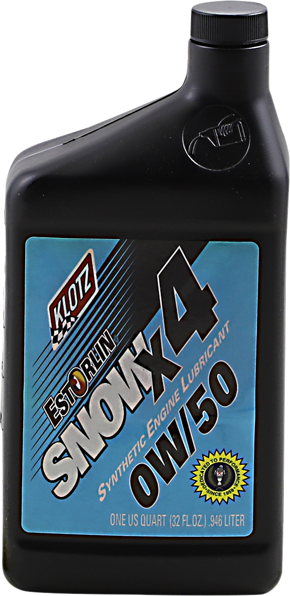 KLOTZ OIL X4 Snow Oil - 0W-50 - 1 U.S. quart KE850