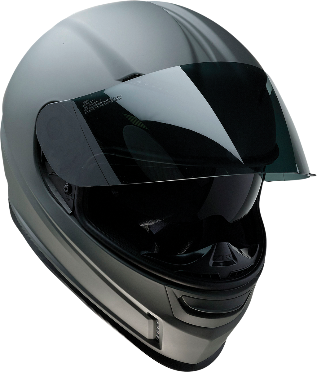 Z1R Jackal Helmet - Primer Gray - Smoke - 2XL 0101-14004