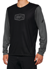 100% Airmatic Long-Sleeve Jersey - Black - Large 40019-00002