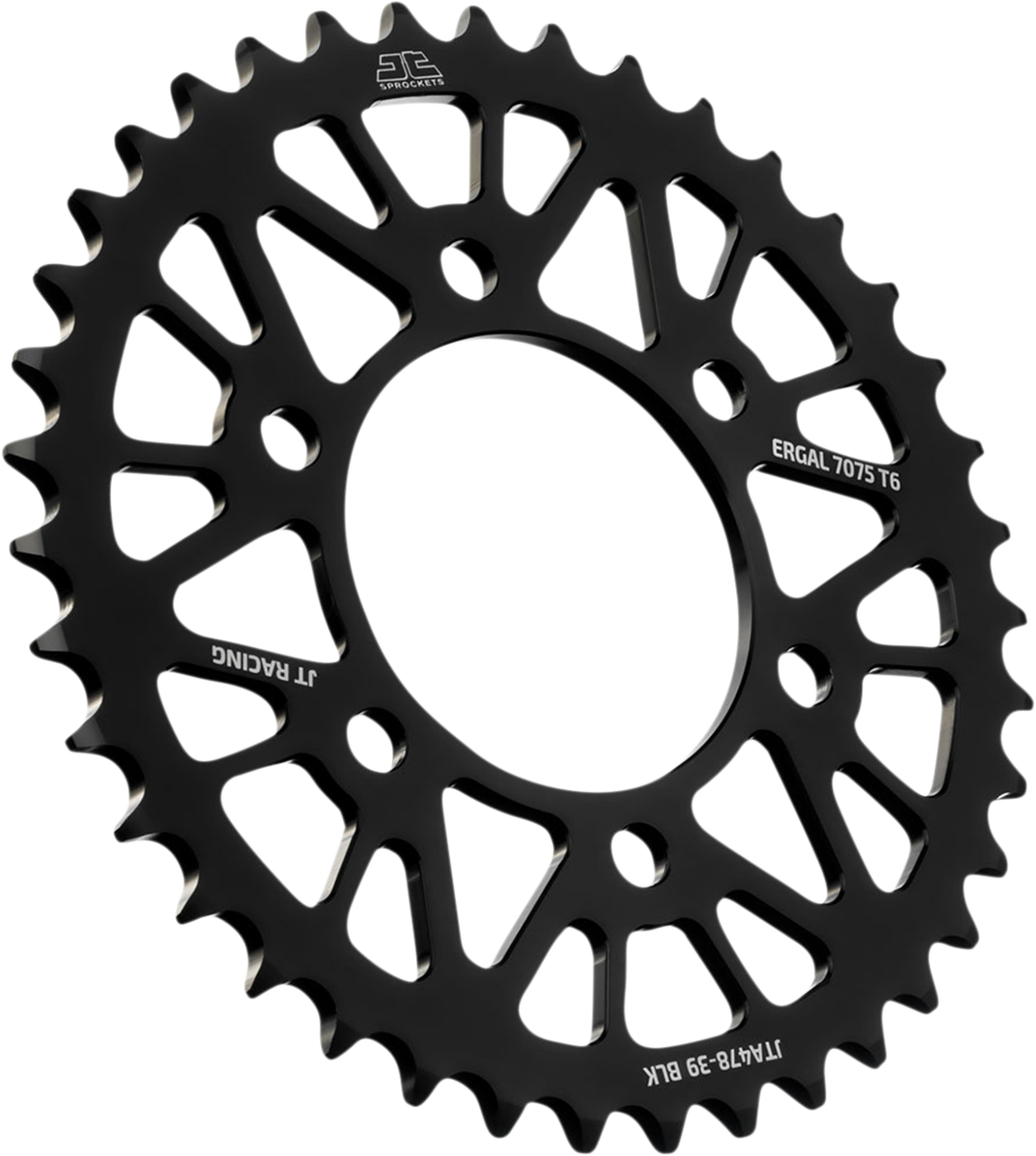 JT SPROCKETS Rear Sprocket - Kawasaki - Black - 47 Tooth JTA478.47BLK