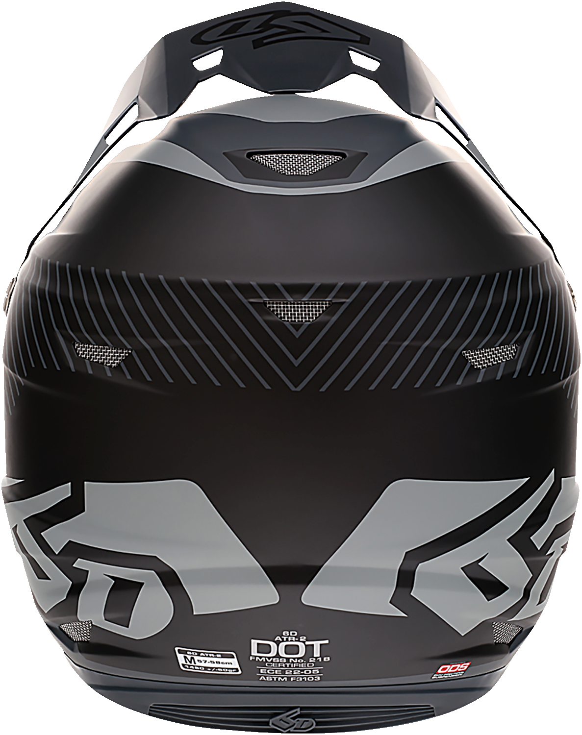 6D ATR-2 Helmet - Fusion - Black - XL 12-2908